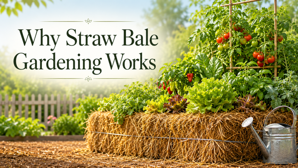 Why strawbale gardening works