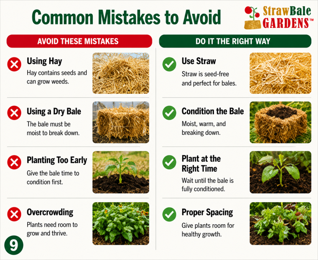 Common mistakes to avoid